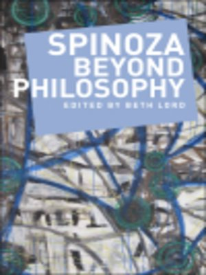 cover image of Spinoza Beyond Philosophy